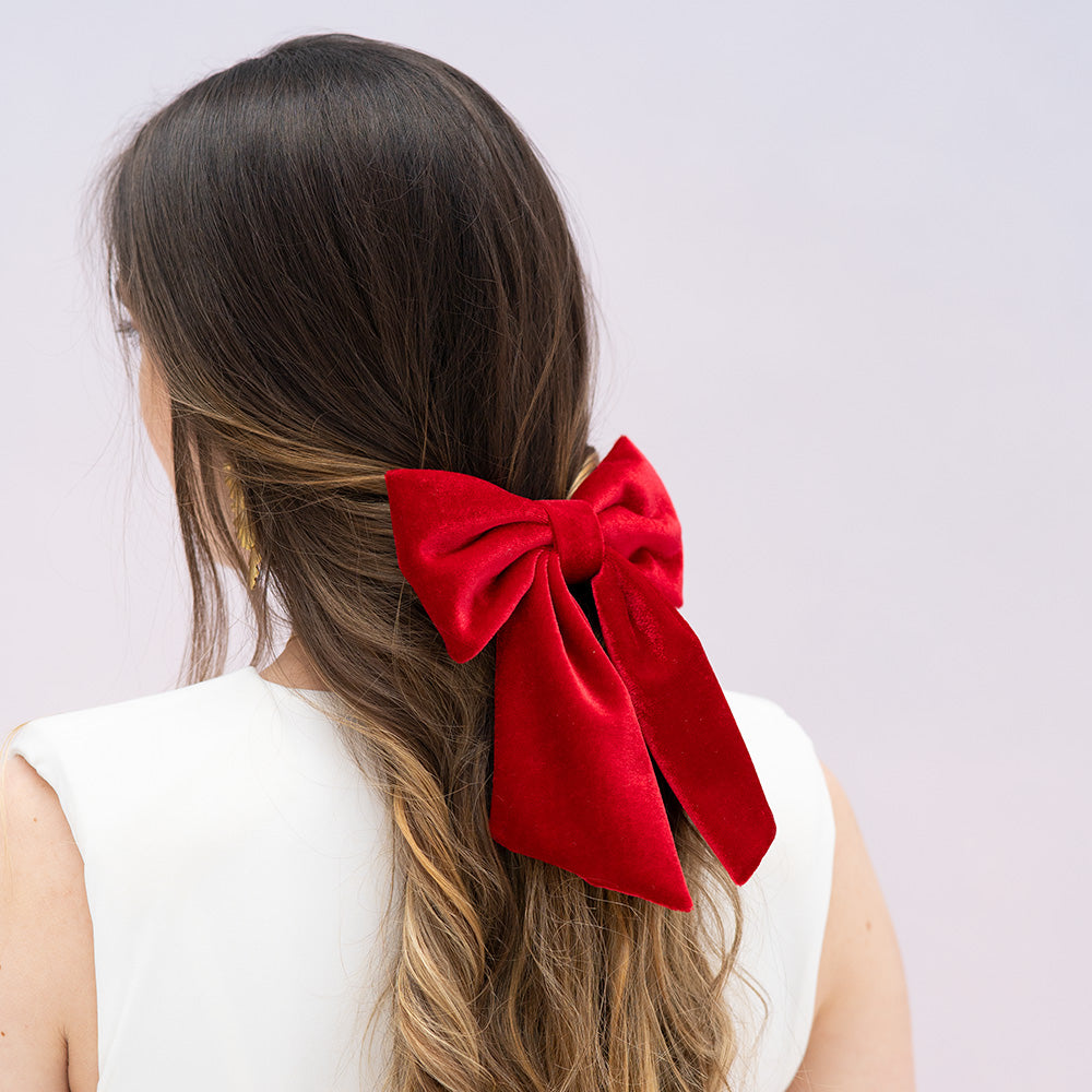 Moño - Large Red Bow